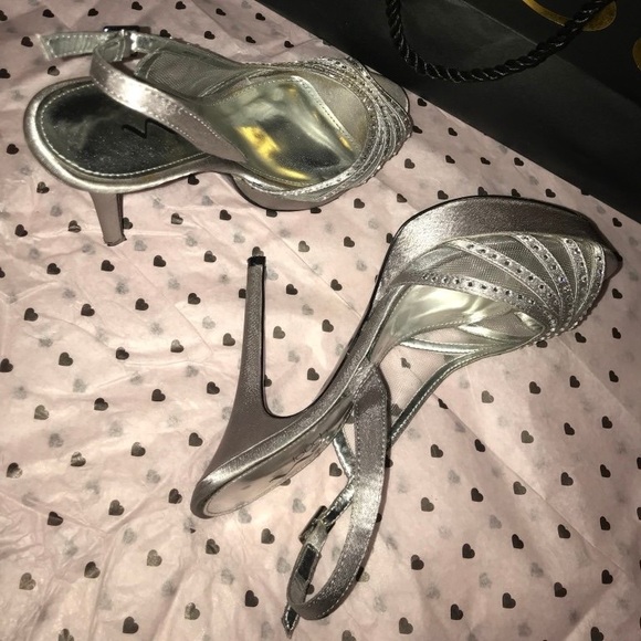 Nina Calissa Ankle Strap Stiletto Sz 5.5 - Picture 5 of 8